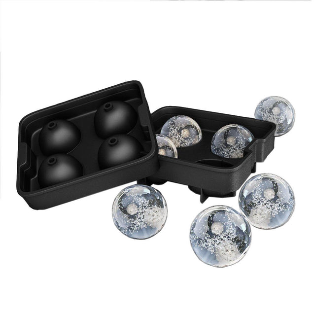 ICE Balls Maker Round Sphere Tray Mold Cube Whiskey Ball Cocktails Silicone - Anyvolume.com