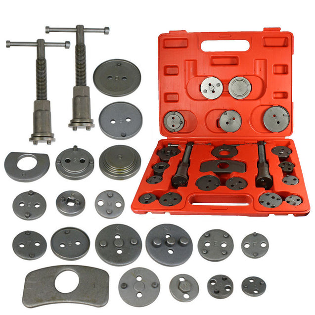Universal 21 PCS New Brake Caliper Piston Disc Rewind Back Tool Set Pads Pro - Anyvolume.com