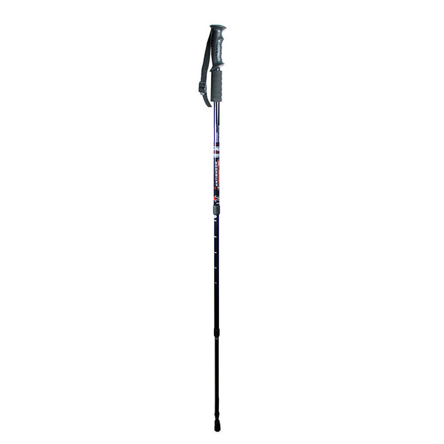Pair of 2 Trekking Walking Hiking Sticks Anti-shock Adjustable Alpenstock Poles - Anyvolume.com
