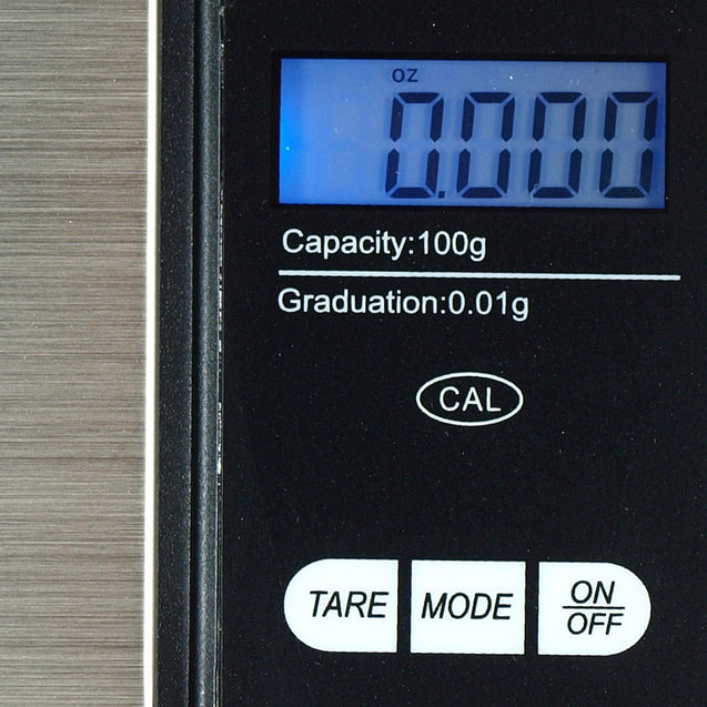 CS-100 100g x 0.01g Digital Pocket Scale Jewelry Scale + Calibration Weight - Anyvolume.com