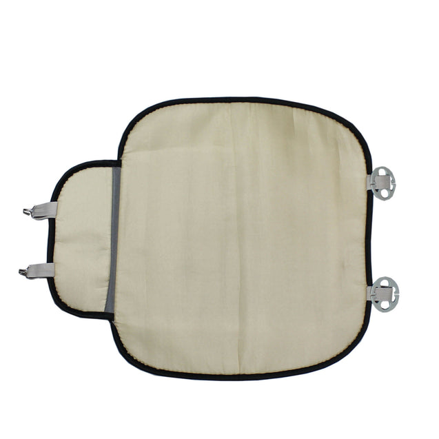 Universal Car Seat Cover PU Leather 3D Breathable Pad Mat for Auto Chair Gray - Anyvolume.com