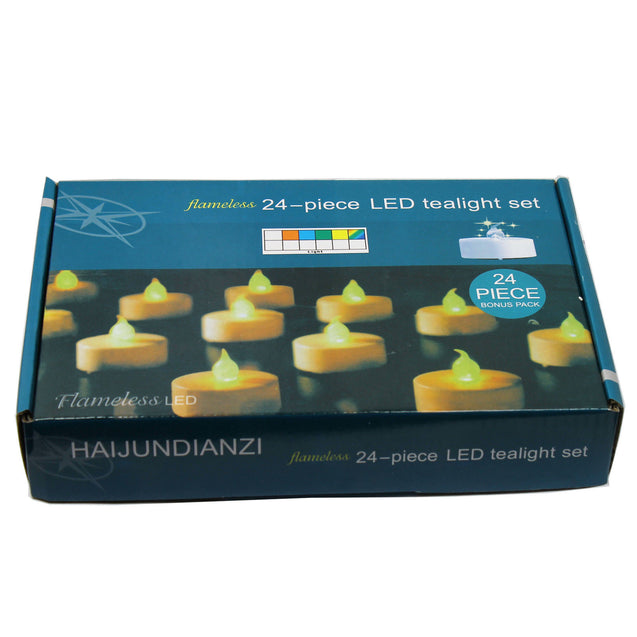 Flameless MultiColor Flickering LED Candle Water Sensor Floating Party Holiday - Anyvolume.com