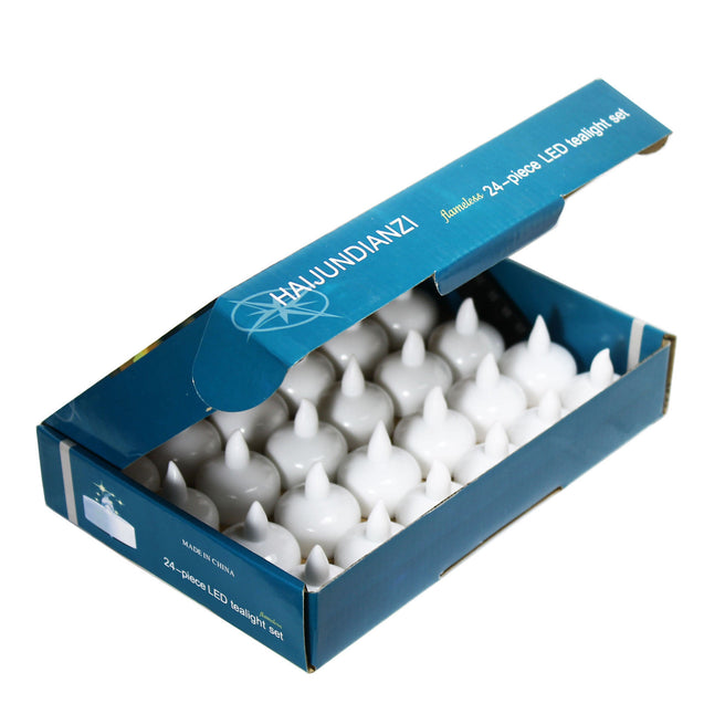 Flameless MultiColor Flickering LED Candle Water Sensor Floating Party Holiday - Anyvolume.com