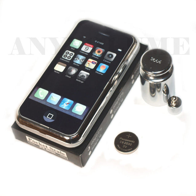 200g x 0.01g Precision Digital Pocket Scale with Calibration Weights - Anyvolume.com