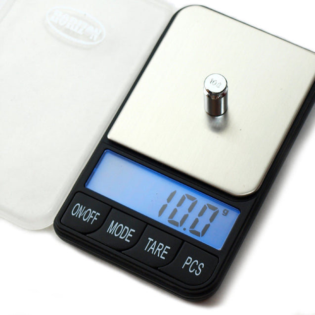 HORIZON 1000g x 0.1g Digital Pocket  Scale with 1000g Calibration Weight - Anyvolume.com
