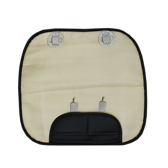 Universal Car Seat Cover PU Leather 3D Breathable Pad Mat for Auto Chair Gray - Anyvolume.com