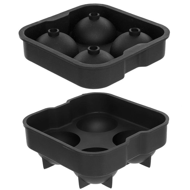 ICE Balls Maker Round Sphere Tray Mold Cube Whiskey Ball Cocktails Silicone - Anyvolume.com