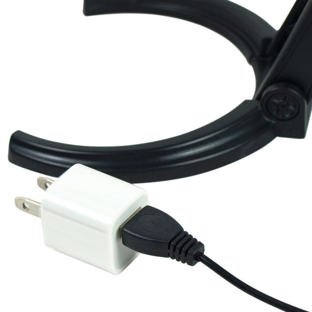 2.5X-8X Foldable LED Lighted Magnifying Lamp Reading Magnifier with USB Charger - Anyvolume.com