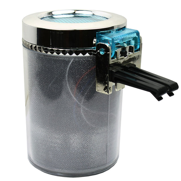 Portable Car Travel Cigarette Cylinder Ashtray Holder Cup - Colorful LED Light - Anyvolume.com