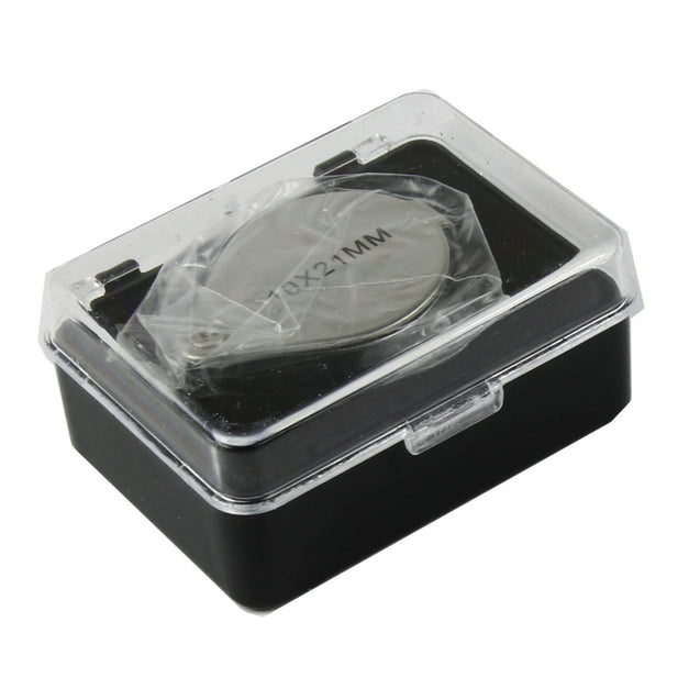 10X Jeweler  Loupe  Magnifier 10x21mm Magnifying Glass with storage case - Anyvolume.com
