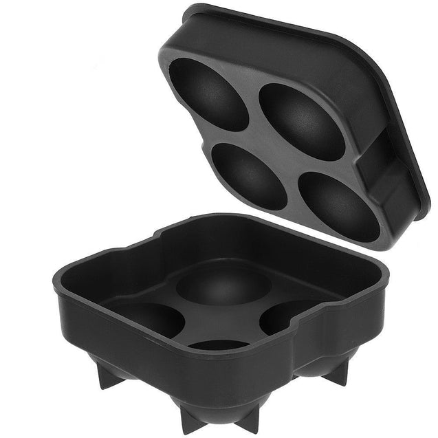 ICE Balls Maker Round Sphere Tray Mold Cube Whiskey Ball Cocktails Silicone - Anyvolume.com