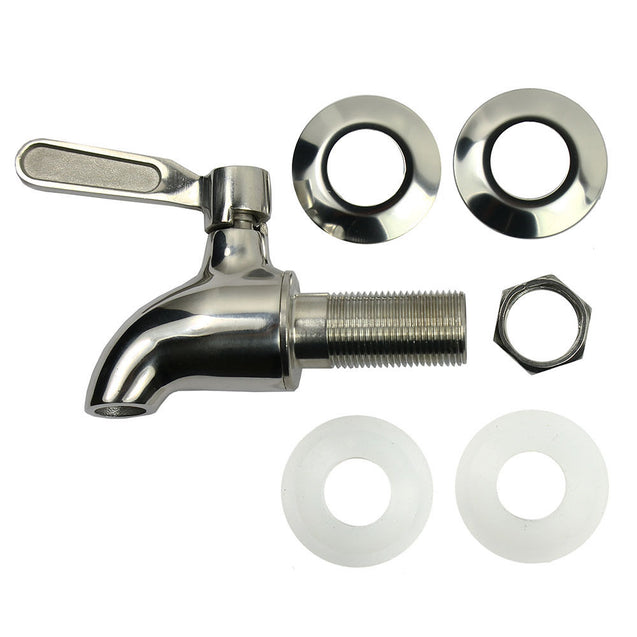 Heavy Duty Stainless Steel Beverage Spigot Faucet for Beverage / Wine Dispenser - Anyvolume.com