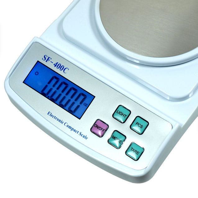 Digital Scale 500g x 0.01g for Precision Weighing & Counting - USB Wall Adapter - Anyvolume.com
