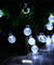 30 LED 20ft Solar String Ball Lights Outdoor Waterproof Warm White Garden Decor