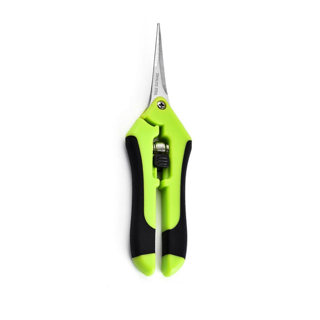 3 Pack Curved Blade Garden Scissors Trimmers Harvest Pruning Plants Trimming 