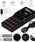Multi 12 Port USB Charging Station Hub Desktop Wall Cell Phone Charger Organizer
