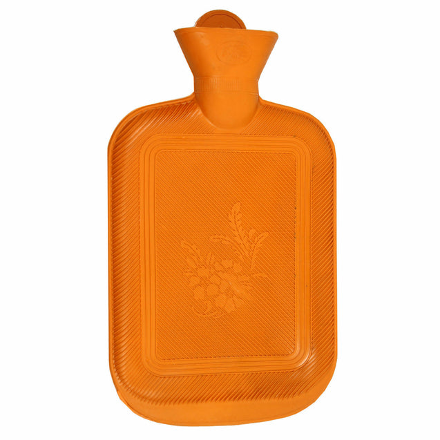 Hot Water Bottle Rubber Bag Warm Relaxing Heat Cold Therapy