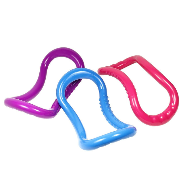 Yoga Circle Stretch Resistance Ring Pilates Bodybuilding Fitness Workout Tools