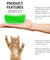 Cat Pet Self Groomer Brush Wall Corner Grooming Massage Comb Toy & Catnip