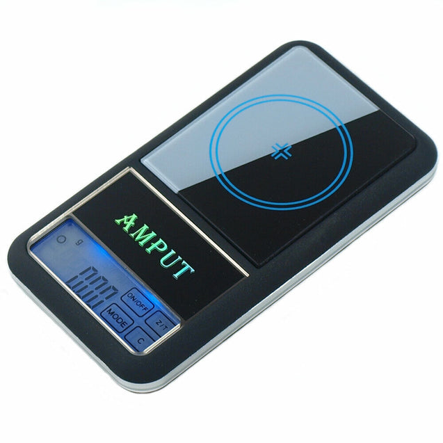 AMPUT 0.01g x 200g Precision Digital Pocket Scale with Touch Screen LCD Display