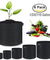 6 Pk Grow Bags Plant Fabric Pot Nursery Soil Bag with Handles Thickened Nonwoven