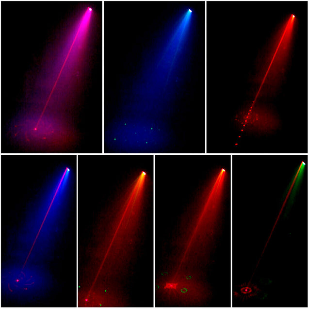 240 Pattern Projector LED RGB Stage Light DJ Disco KTV Show Party Lighting
