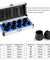 11 PCS Damaged Lug Nut Lock Remover Twist Socket Set Screw Extractor Tool 9-19mm