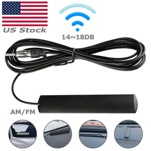 Car Radio Stereo Hidden Antenna Stealth FM AM For Vehicle Truck Motorcycle Boat