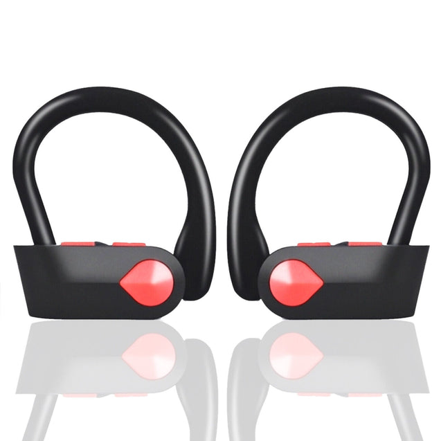 Bluetooth 5.0 Ear-Hook Headphones – TWS Wireless, Stereo, Sweatproof, With Mic