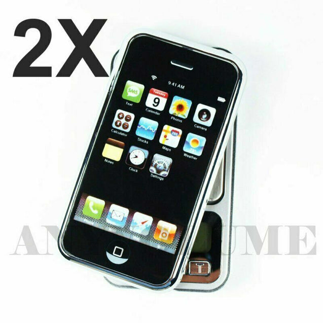 Two 0.01g x 200g iPhone Digital Pocket Jewelry Scales - 2X Precision Scales