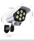 Solar Motion Sensor Light LED Security Wall Street Yard Outdoor Lamp Fake Camera