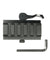 Quick Release  .5" Low Profile Riser QR Block Mount for Picatinny / Weaver Rail