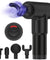 Massage Gun Percussion Massager Deep Tissue Muscle Vibrating Relaxing + 4 Heads