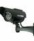4X Solar Powered Dummy Surveillance Security Camera CCTV LED Record Light -Black