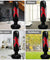 Inflatable Free Standing Punching Bag Boxing Cardio Kickboxing Fitness Training