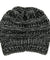 Women's Bubble Knit Slouchy Baggy Beanie Oversize Winter Hat Ski Cap Stylish and