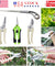 4 PCS Garden Tool - Mini Hand Saw, Curved Blade Trimmer, Pruning Shears Set