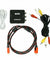 Mini HDMI to Composite CVBS RCA AV Video Converter Adapter 1080p with Cables