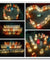 10X Paper Bag Party Street Decoration LED Color Changing Tealight Candle Holiday