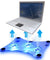 3 Fans USB Cooler Cooling Pad Stand LED Light Radiator for Laptop PC Notebook