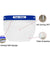 5X Safety Antisplash Full Face Shield Reusable Clear Protection Face Covers