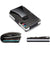 Men's RFID Blocking Slim Money Clip Carbon Fiber Wallet ID Credit Card Holder