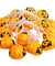 16 LED Halloween Pumpkin String Light Home Decoration Party Indoor outdoor 9 ft
