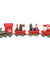 Christmas Wood Train Santa Claus Xmas Ornament Kids Toy Gift Festival Home Decor