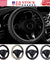 Leather Car Steering Wheel Cover Breathable Anti-slip Car Accessories 4 Color US