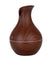 Essential Oil Diffuser Humidifier Aromatherapy Walnut Wood Grain Vase Aroma LED