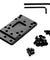 For Glock Universal Sight Mount Plate RMR Vortex Burris Red Dot Sight Pistol