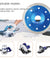 Porcelain Tile Turbo Diamond Dry Cutting Saw Blade/Disc Grinder Wheel 4/4.5"