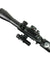 3-9X40 Illuminated Rifle Scope with Red Laser & 5 MOA Dot Sight