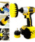 3 PCS Drill Brushes Set Tile Grout Power Scrubber Cleaner Spin Tub Shower Wall